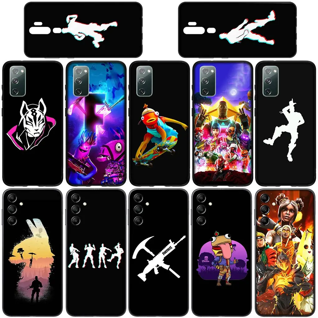 Wallpaper F-Fortnites-Skin Cover Phone Case for Samsung Galaxy A06 A16 A13 A71 A21S A22 A73 A42 A11 A02 A70 A72 A03 Coque