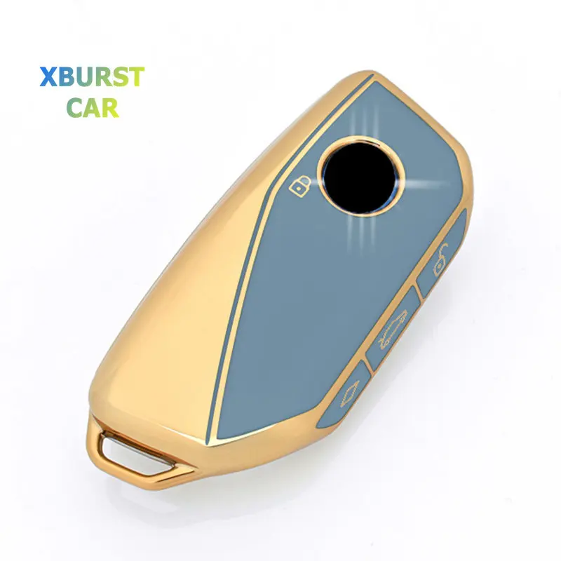 

Soft TPU Car Key Case Cover Smart Key Shell Fob Keychain Protector For BMW X7 G07 2023 7 Series Ix XM I7 X7 Energy Accessories