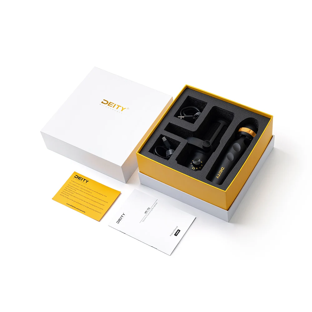 Aputure Deity VO-7U USB Динамический настольный микрофон для подкастов набор штативов с