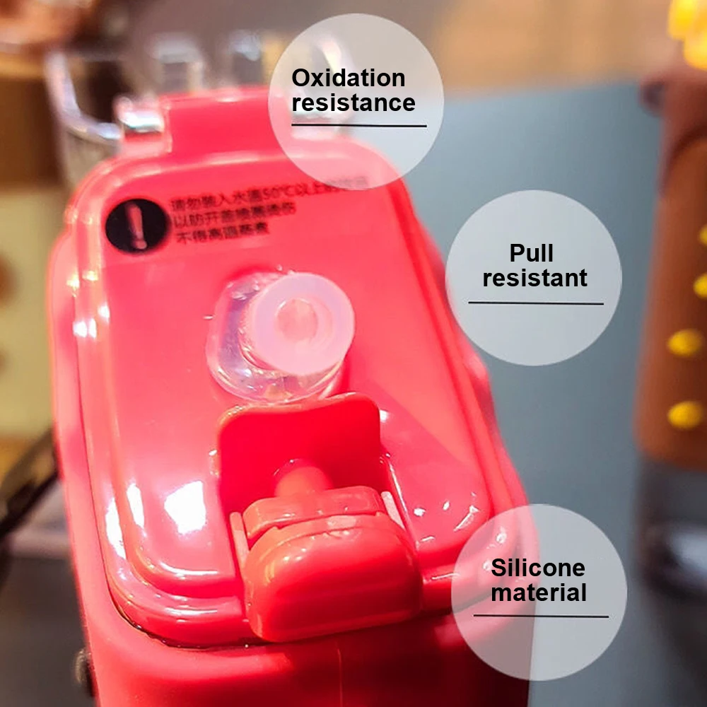 Мультяшный милый креативный квадратный Фотофон с соломинкой портативный