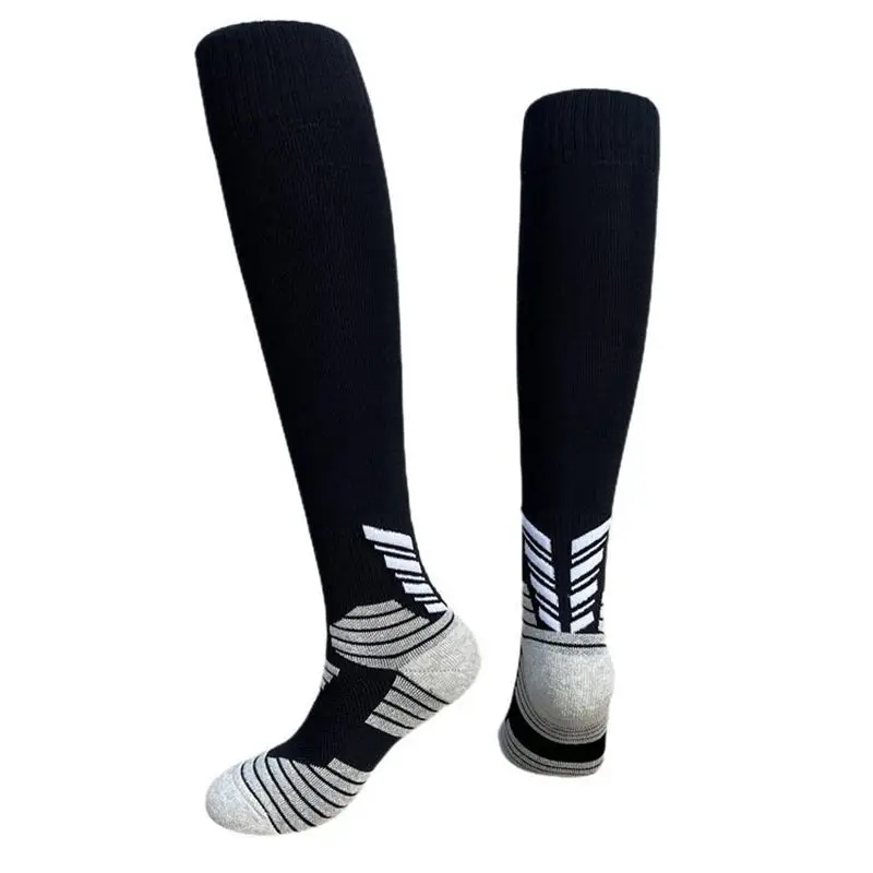 Football Socks Adult High Top Socks Student Training Thickened Towel Sole Sports Socks Knee Adult Basketball Socks Soccer Socks
