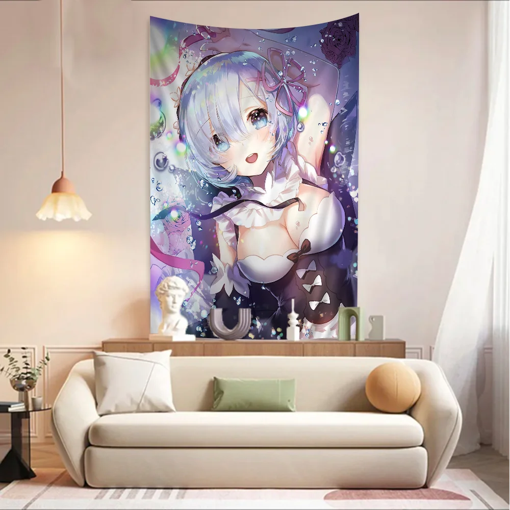 Rem R-ReZ-zero гобелен с героями мультфильмов искусство научной фантастики домашний