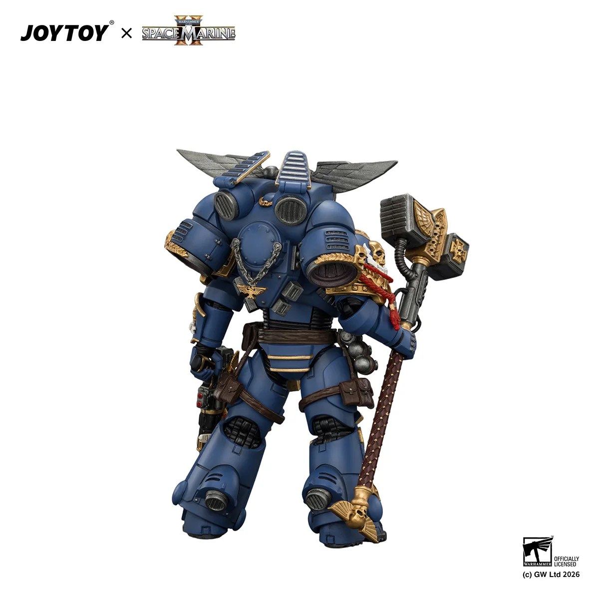Фото В НАЛИЧИИ] JOYTOY Warhammer 40K 1/18 Фигурка Ультрамаринов-Штурмовиков-Интерсессоров, игровая версия, аниме-модель №2