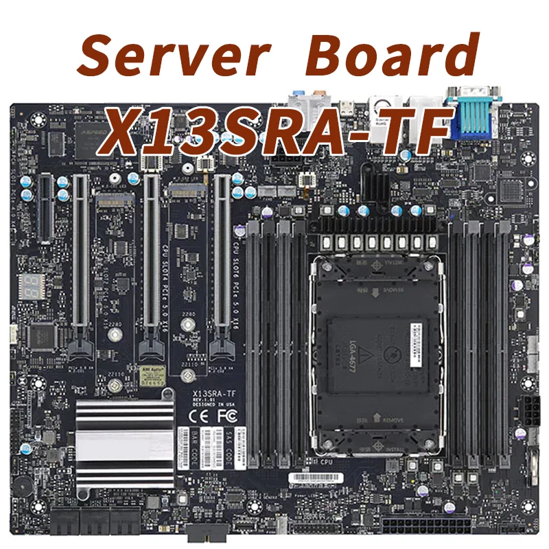 

X13SRA-TF for Supermicro Workstation Motherboard,Xeon W-3400 / W-2400 Series Processors,DDR5-4800MT,Overclocking Supported