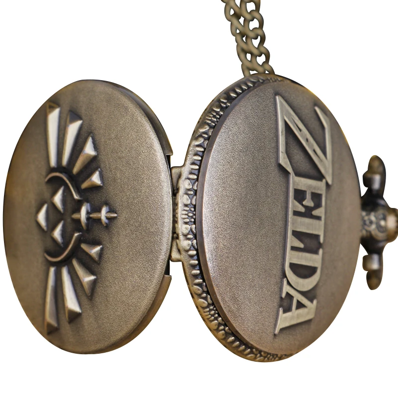 20pc Bronze Antique Pendant Pocket Fob Watches Vintage Hollow Quartz Pocket Watches for Mens Womens retroid pocket 3