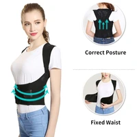new back posture corrector therapy corset spine support belt pain relief lumbar back posture correction bandage for men women