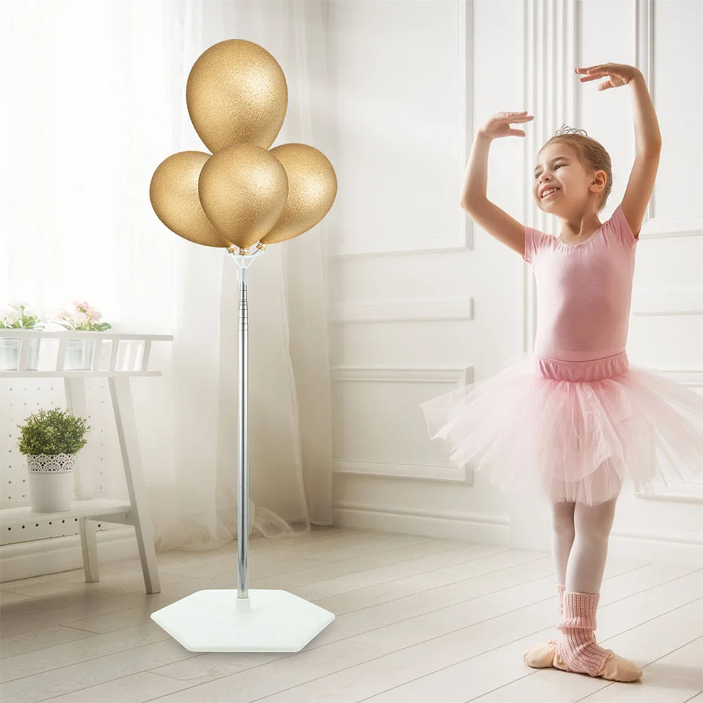 

Party Balloon Base Stand Kit Stable Holder Stands Floor Column Creative Desktop