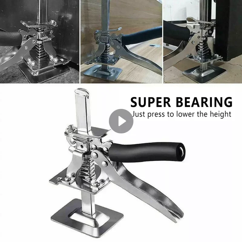 

NEW2023 1PCS Stainless Steel Tile Height Regulator Adjuster Wall Leveling Precision Locator Lifter Lifting Construction Tool Dro