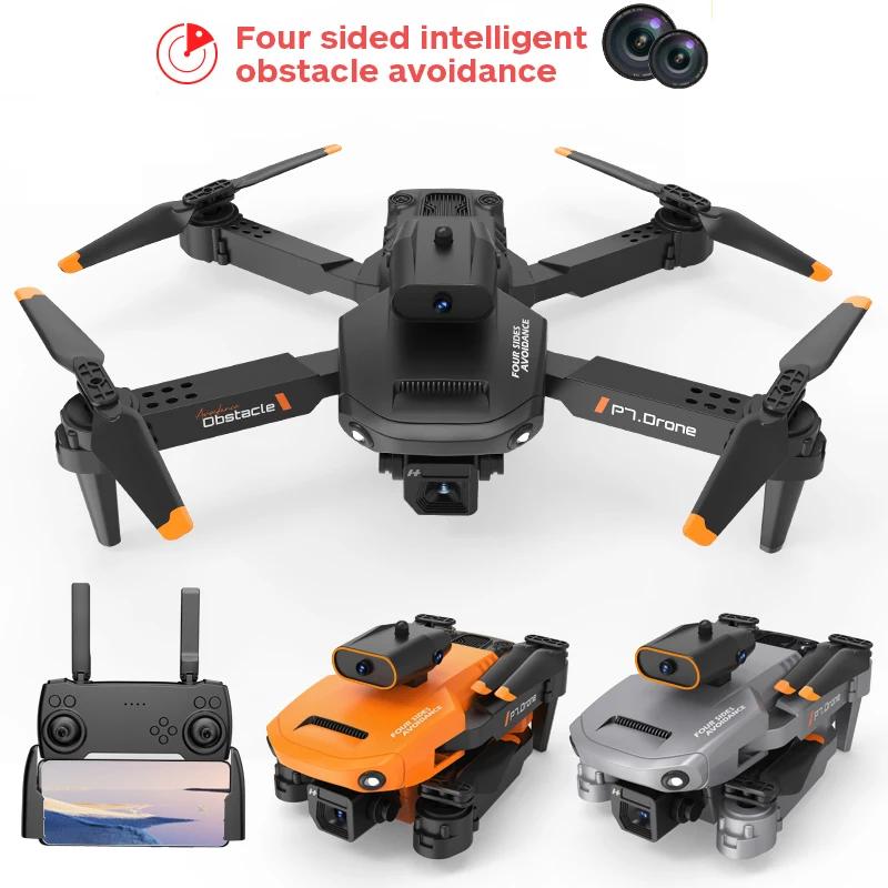 

P7 RC Drone 8K Profesional HD WIFI FPV 360 Obstacle Avoidance Drones Aerial Photography Four-Axis Aircraft Helicopter Kid Toy