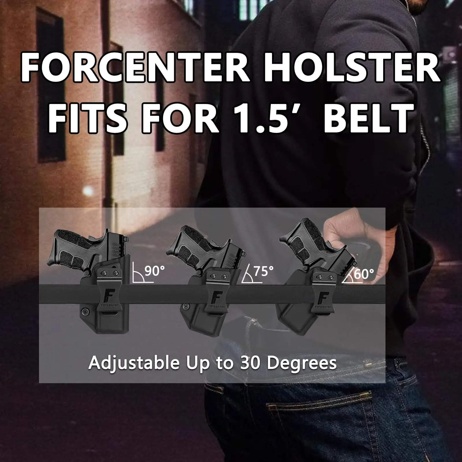 Фото Кобура Springfield xds 9 мм, кобура Forcenter IWB подходит для Springfield XDS MOD.2 9 мм Adj. Не могу сохранение правой руки. Нет износа. №2