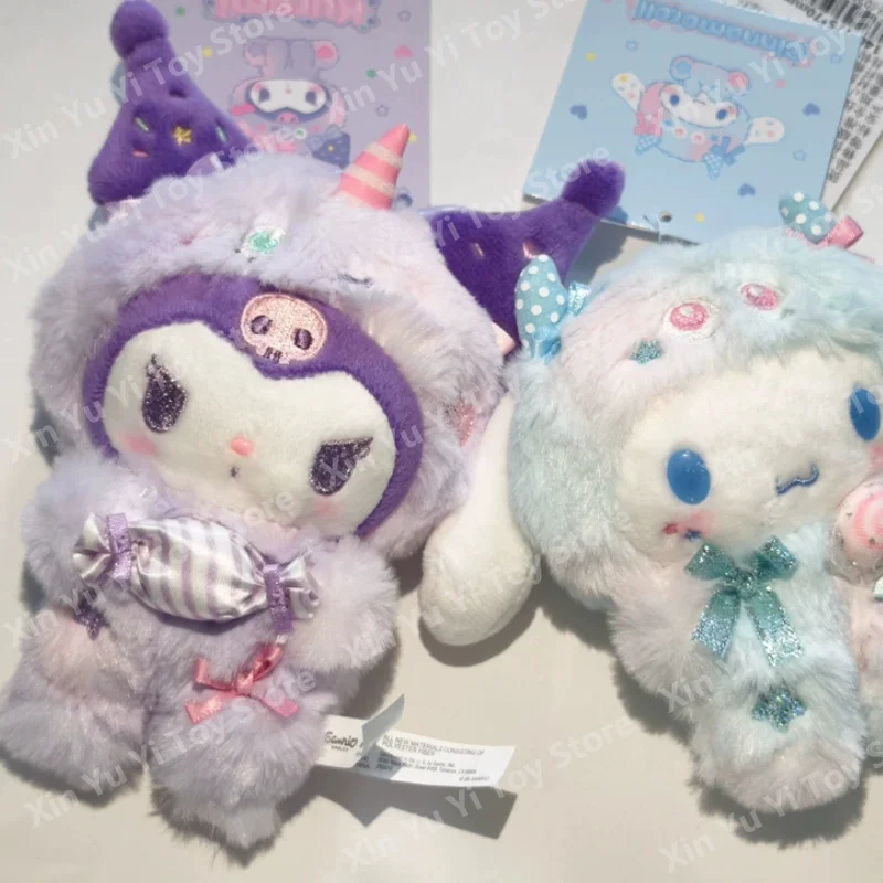 Официальный плюшевый брелок Sanrio Candy Monster: Куроми, Хелло Китти, Синаморолл. Милая мягкая игрушка-подвеска для сумки, украшение, подарки на день рождения. (art.: 3920daf79c8a5) - 3920daf79c8a5