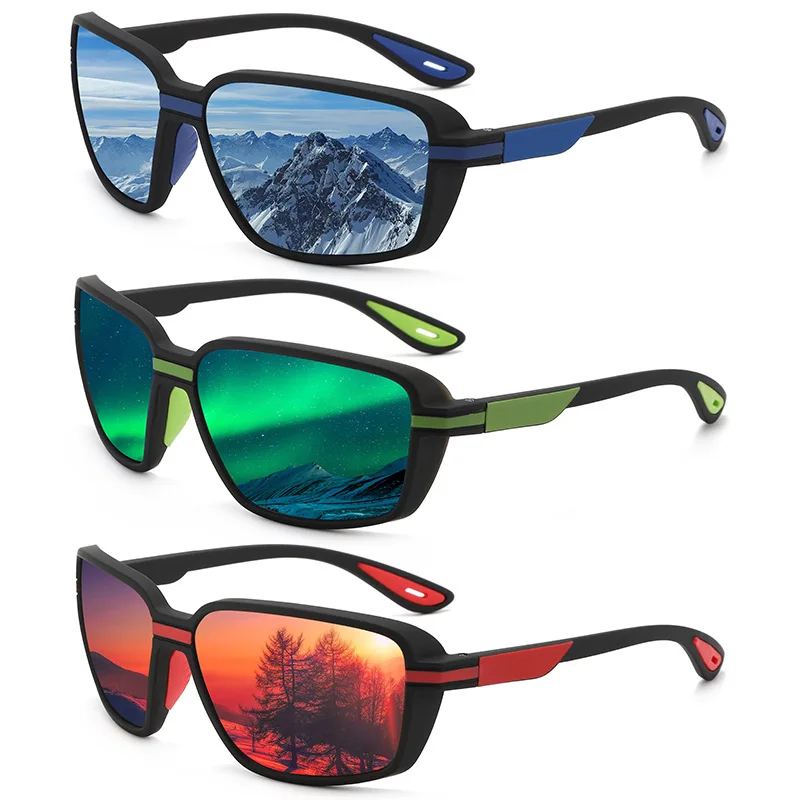 Фото JINGYU Oculos de sol polarizados com clipe, Oculos fotocromáticos para motorista de carro, visão noturna, antirreflexo, винтаж №2