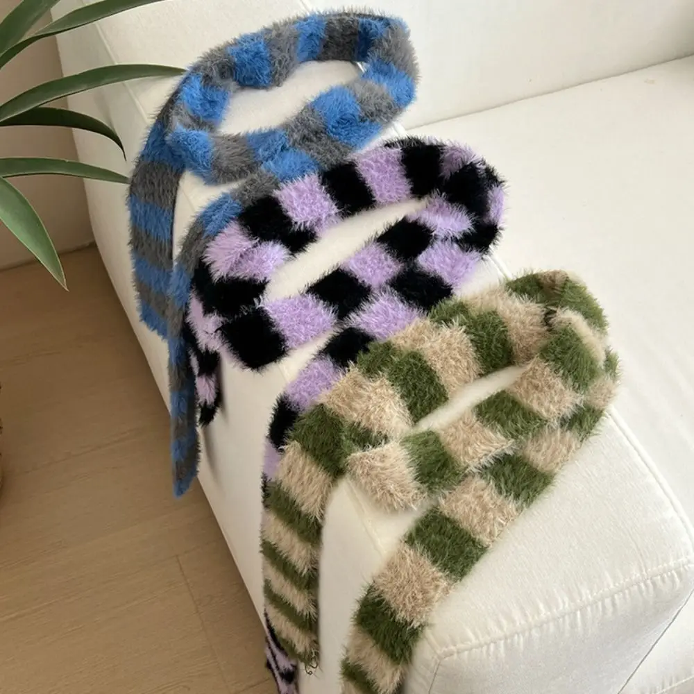 Модный узкий длинный шарф в стиле Харадзюку субкультура готический панк