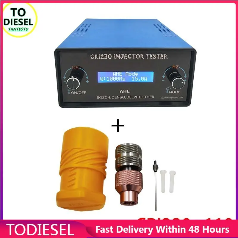 

CRI230,110,With AHE Electromagnetic Common Rail Injector Tester For BOSCH, DENSO, Etc., Overcurrent And Short Circuit Protection
