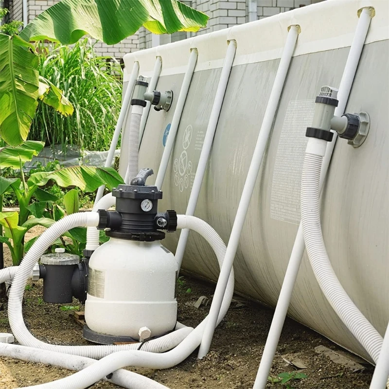 59-дюймовый шланг насоса для бассейна с 2 переходниками типа систем соленой воды в