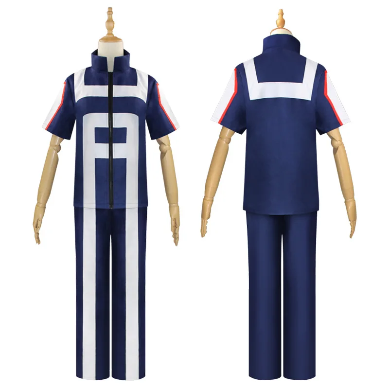 

My Hero Academia Boku No Hero Cosplay Costume Men Women School Uniform Sport Suit Tshirt Pants Izuku Midoriya Todoroki Shouto