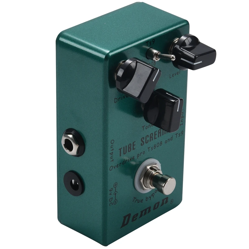 MOSKY Demon TS808 трубчатый стягиватель Overdrive Pro винтажная педаль эффектов для