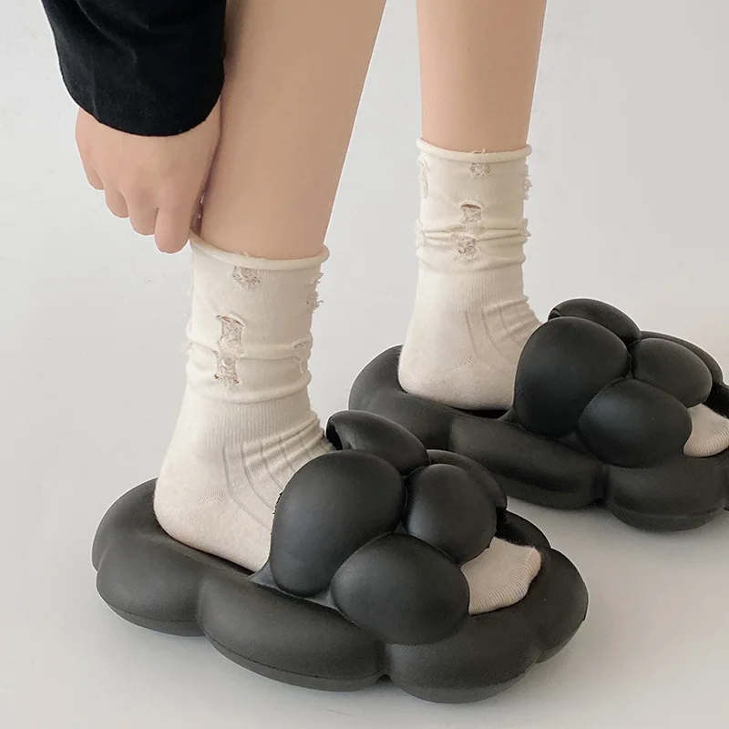 

Women's Slippers EVA Sandals Home Indoor Slippers Summer Flip Flop Men Sandals With Platform Bathroom Anti-Slip Shoes For Girls