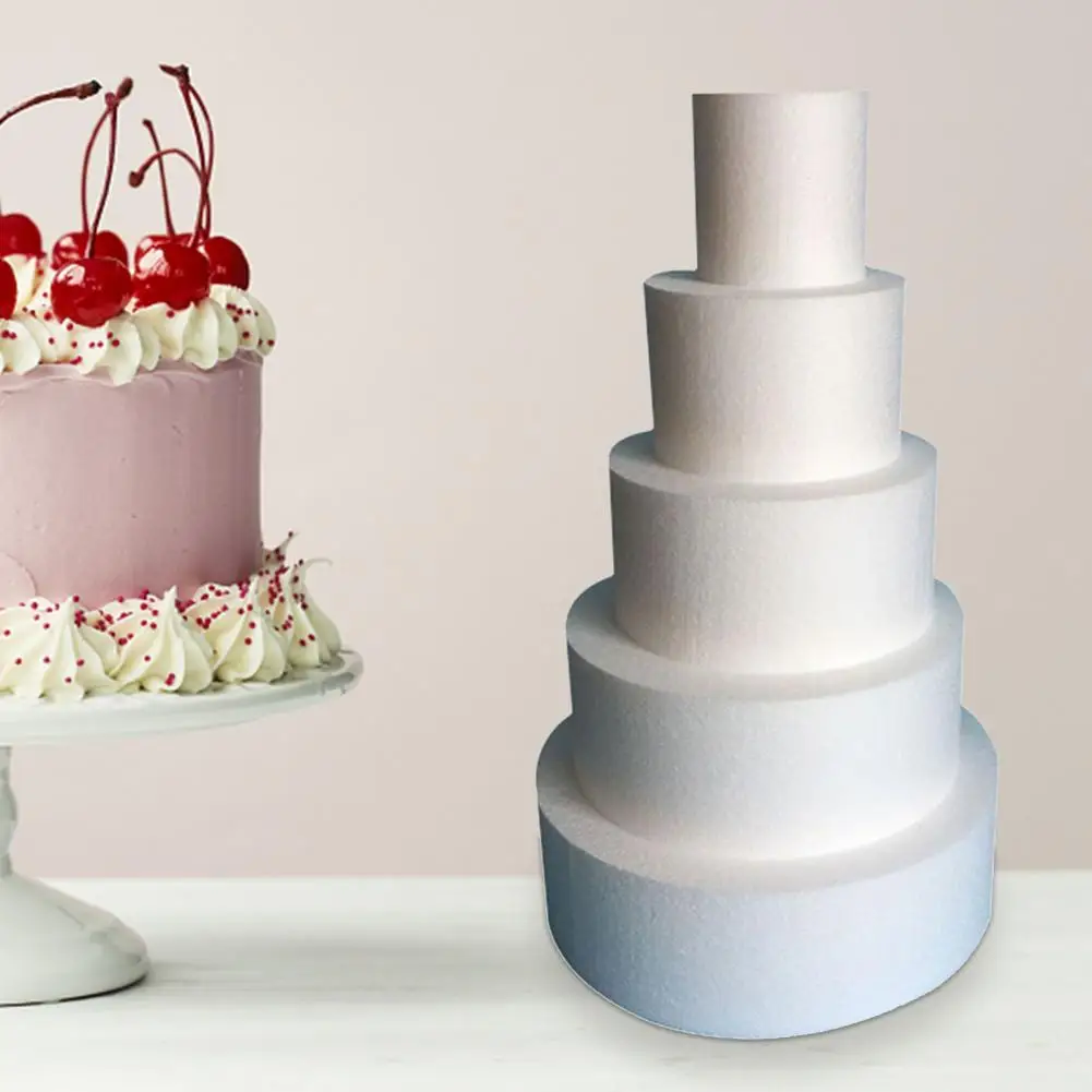 

Cake Baking Mould No Odor Solid Color Wide Application Kitchen Cake Model Cake Model for Cake Shop