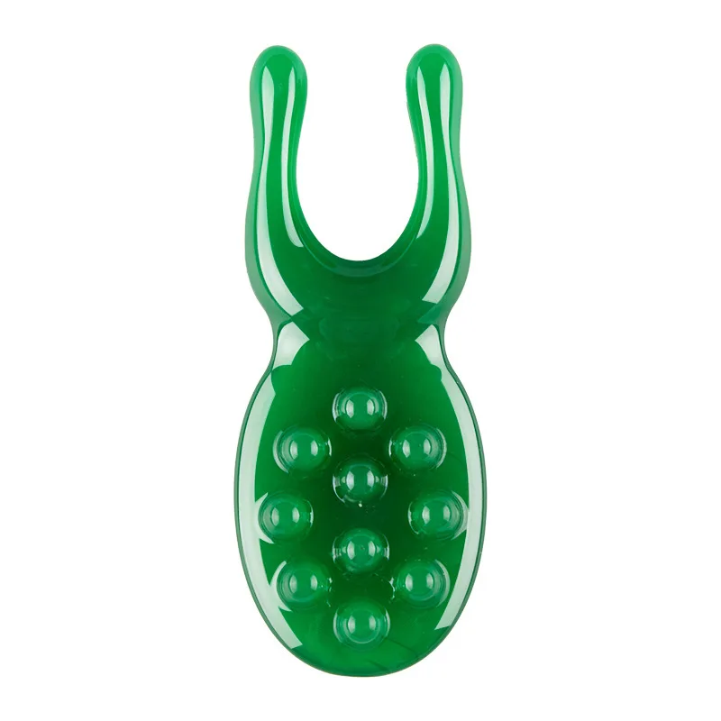 

Массажер для лица полимерный для подтяжки носа, инструменты для физиотерапии, акупунктурный Массажер для вытягивания мышц и соскабливания, 1 шт.