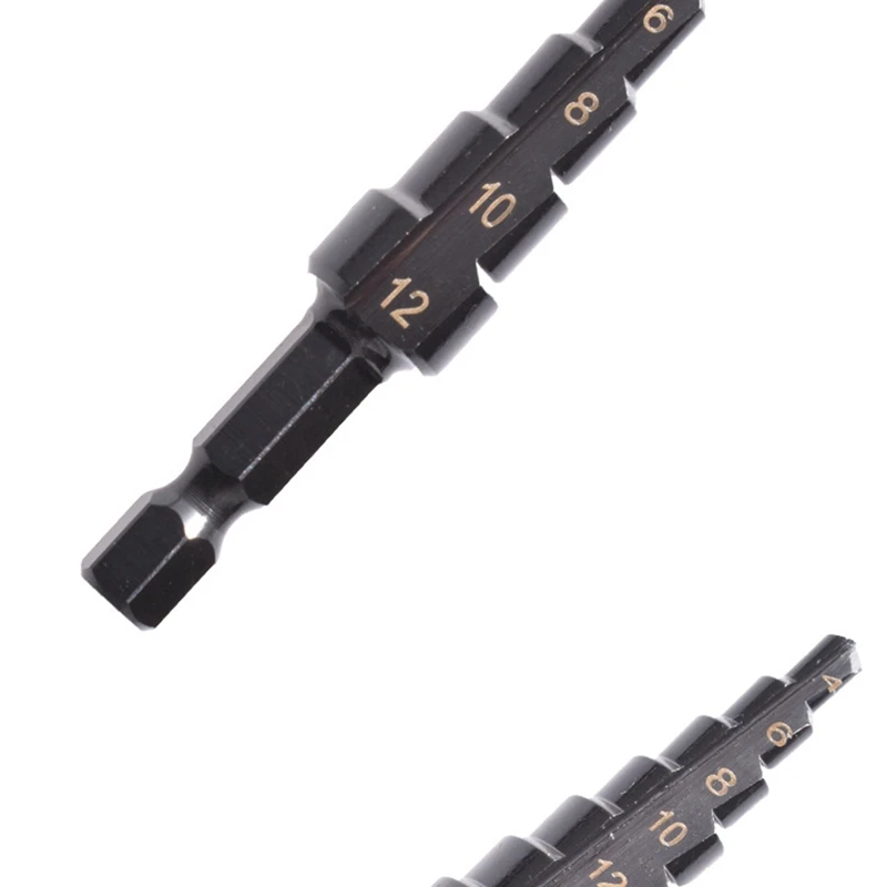 Новинка-4 шт. набор ступенчатых сверл из быстрорежущей стали пагода ступенчатое