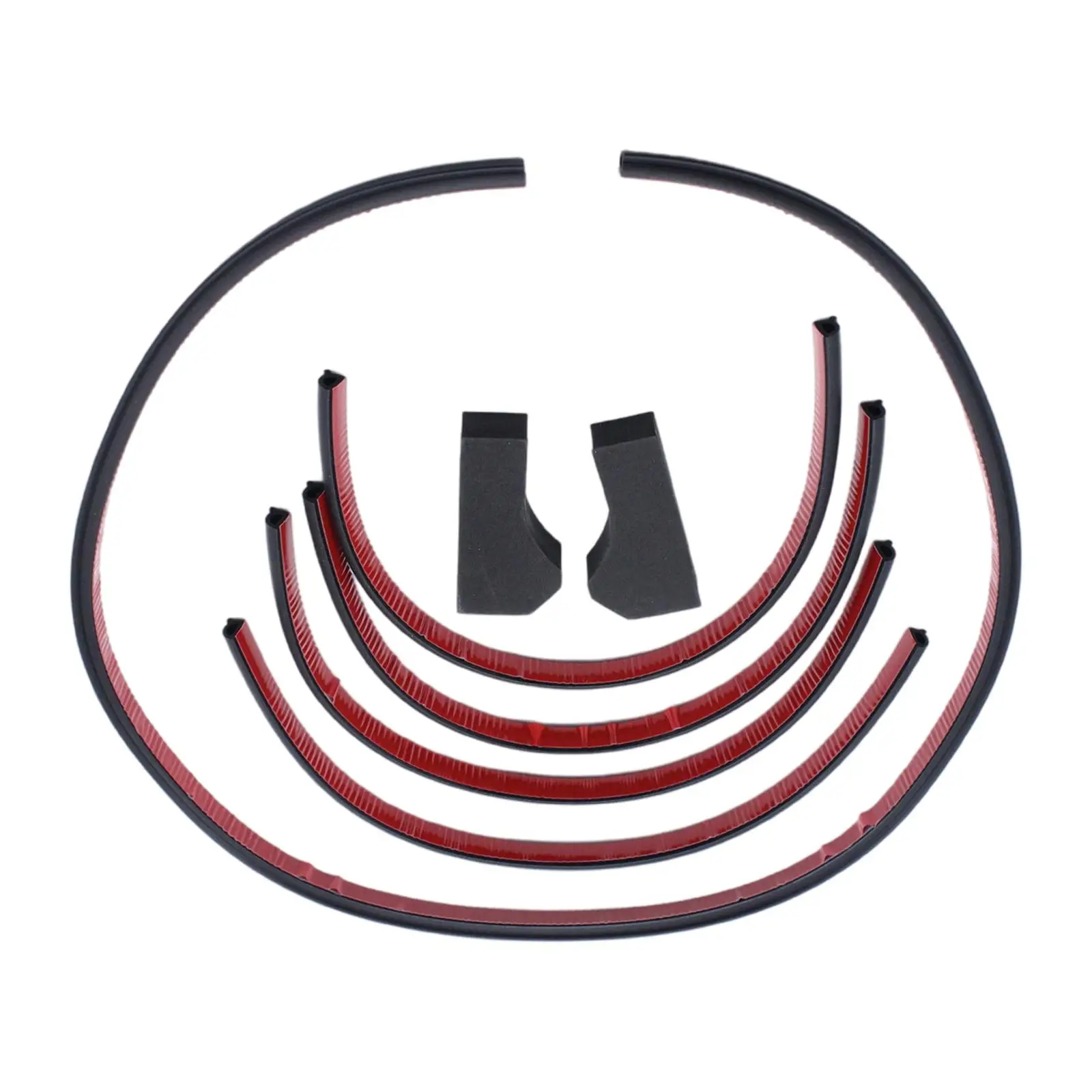 

7Pcs Tailgate Seal Kit Rear Door Strip Seal Fit for D-19