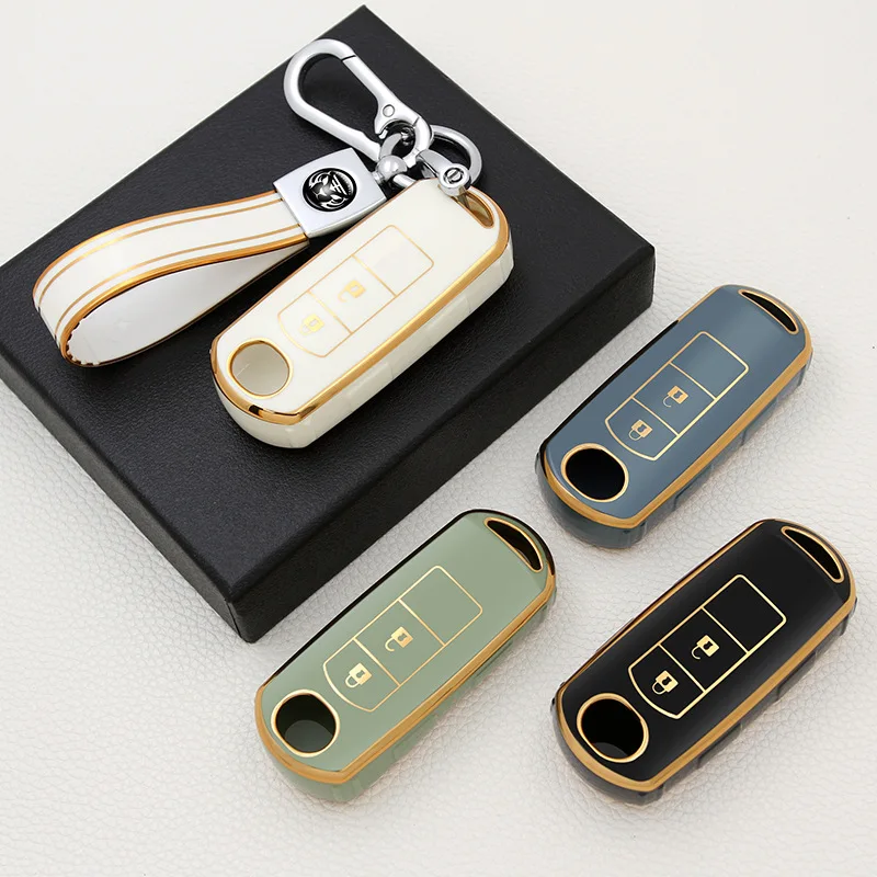 

TPU 2 Button Car Remote Key Case For Mazda 2 CX-5 Atenza CX-7 CX-9 CX-3 CX-4 CX-8 MX5 Cover Fob Skin Holder Keychain Accessorise