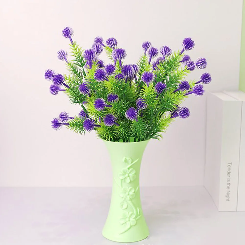 

Artificial Flower Plastic Lavender Fake Plant Wedding Home Garden Decoration Bridal Bouquet Photography Props Household Products