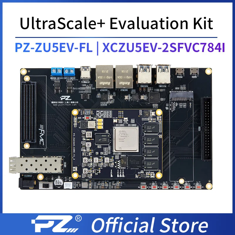 Оценочный комплект soc fpga board Puzhi ZU5EV-FL оценочный Xilinx ZYNQ UltraScale макетная плата