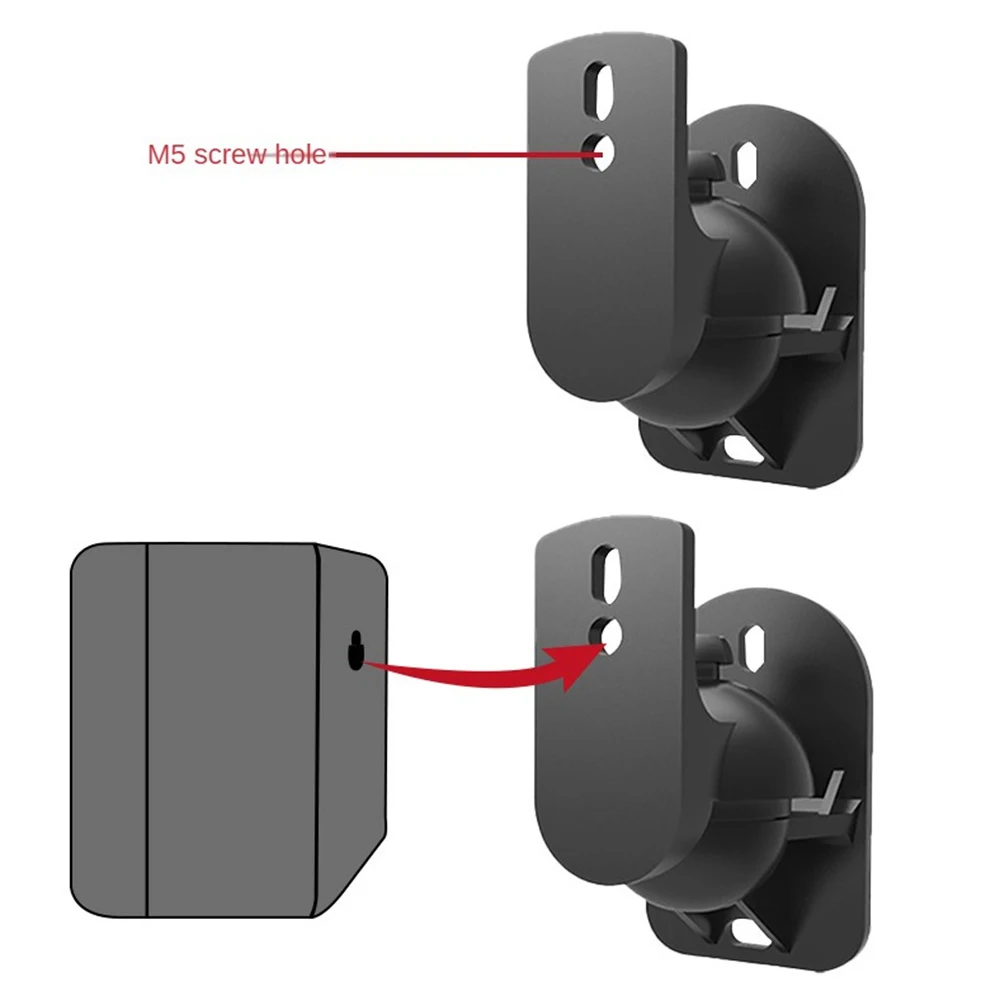 Универсальный настенный кронштейн для спутникового динамика зажим потолочной