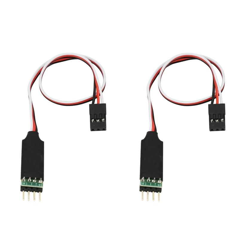 

2Pcs 3CH 3-Channel LED Lamp Light Control Switch Panel for 1/10 1/8 RC Model Car HSP TAMIYA Axial SCX10 Traxxas Trx4