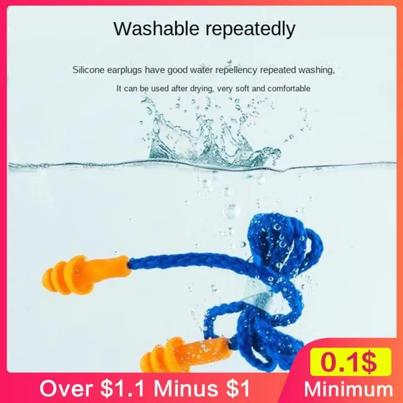 Скорость шумоподавления 25 дБ противошумные беруши прозрачный корпус