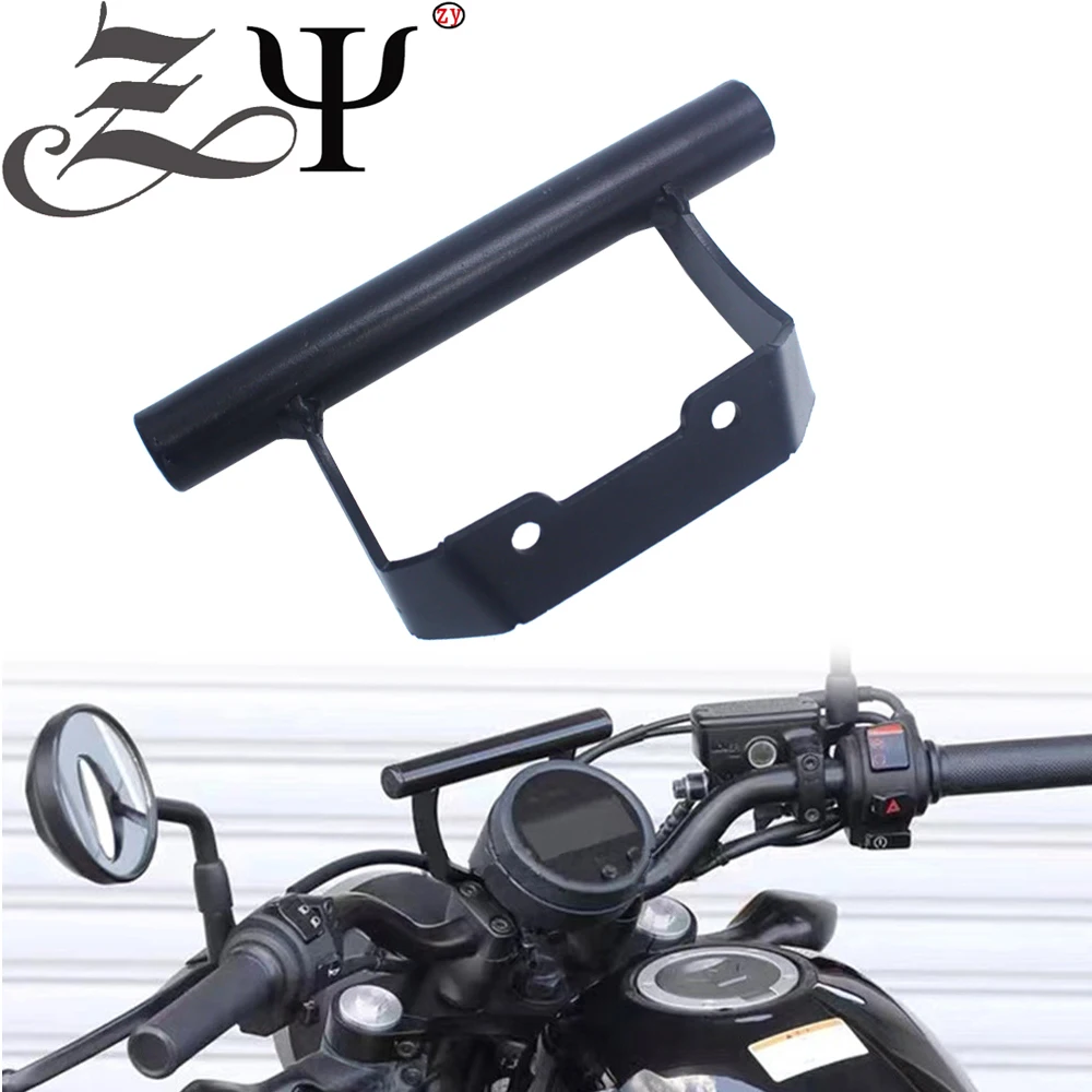 

Motorcycle Mobile Phone Bracket Bar for Honda Rebel500 Rebel300 CMX500 CMX300 2017 2018 2019 2020