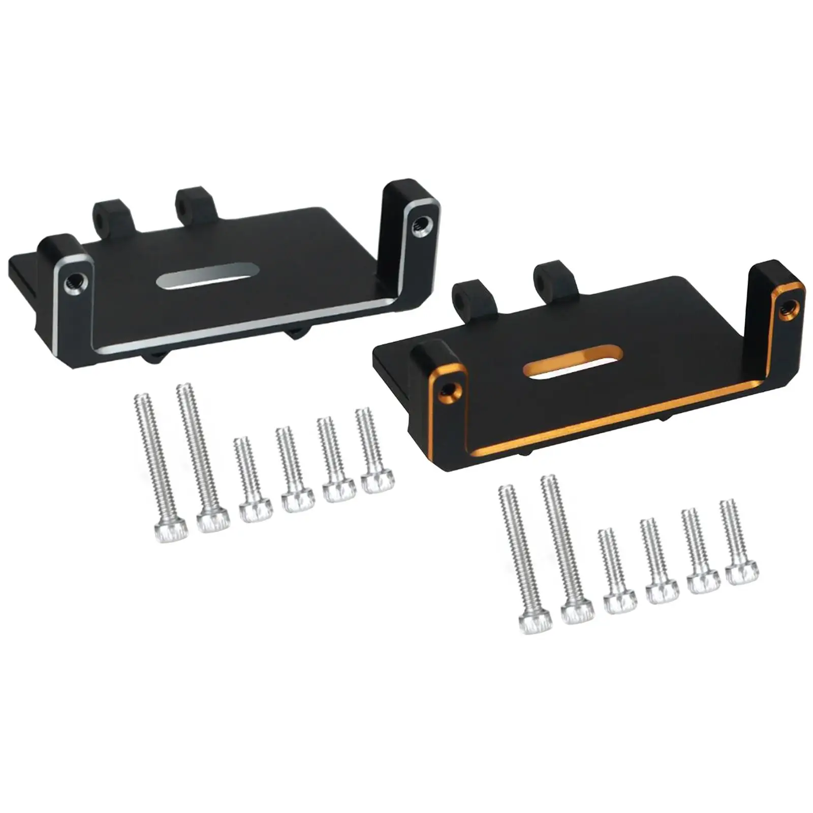 

Metal RC Steering Servo Fixed Mount Accessories for SCX24 90081 1:24 Car Model Buggy Trucks Crawler