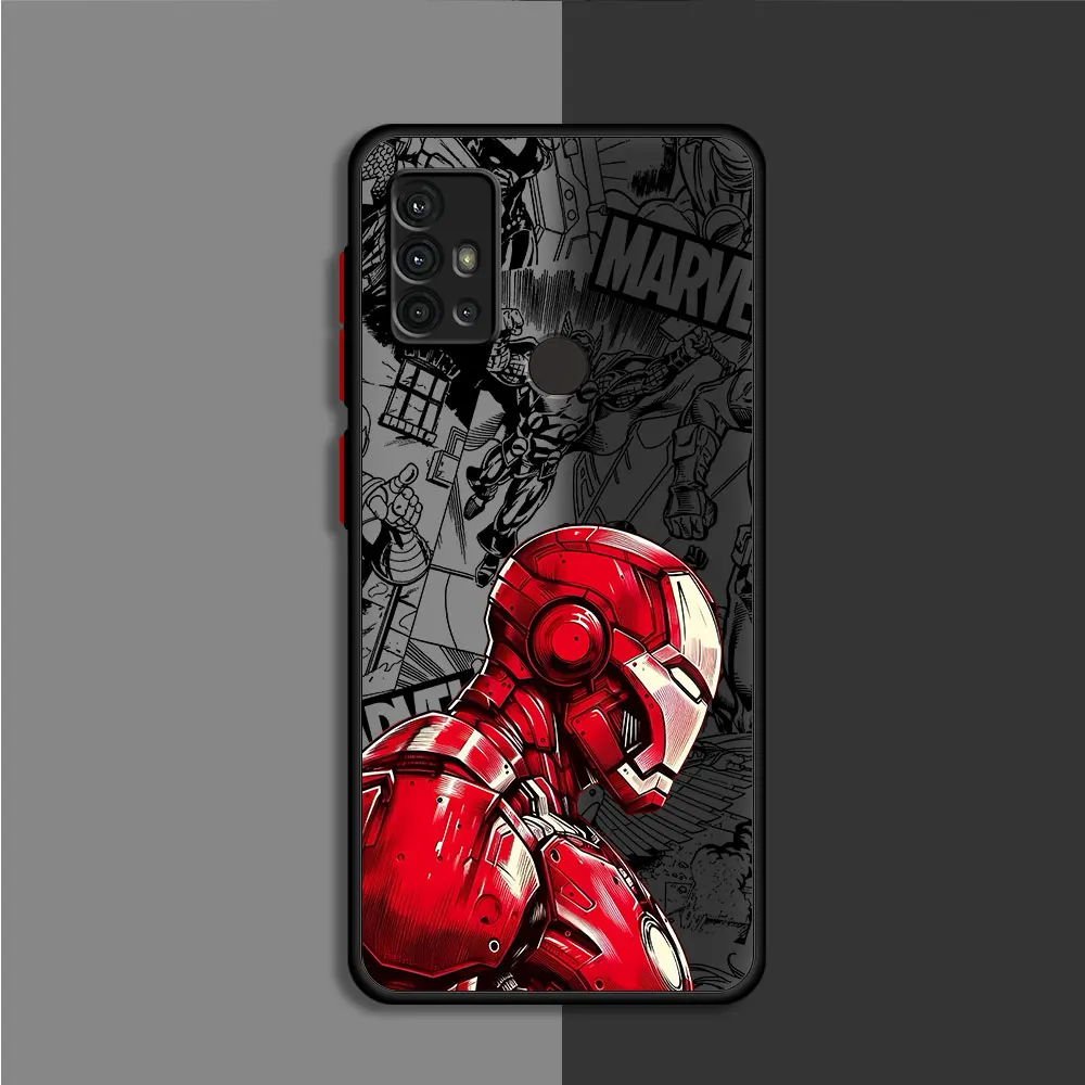 Матовый чехол для Samsung Galaxy A10 A20 A30 A50 A70 A02 A03 A04 A11 A42 A71 5G A03s A04e