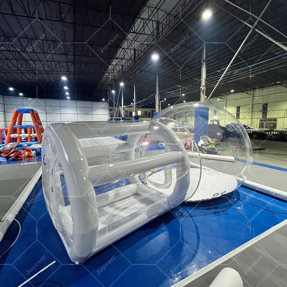 Популярный надувной пузырьковый дом купольная палатка для сада воздушный шар