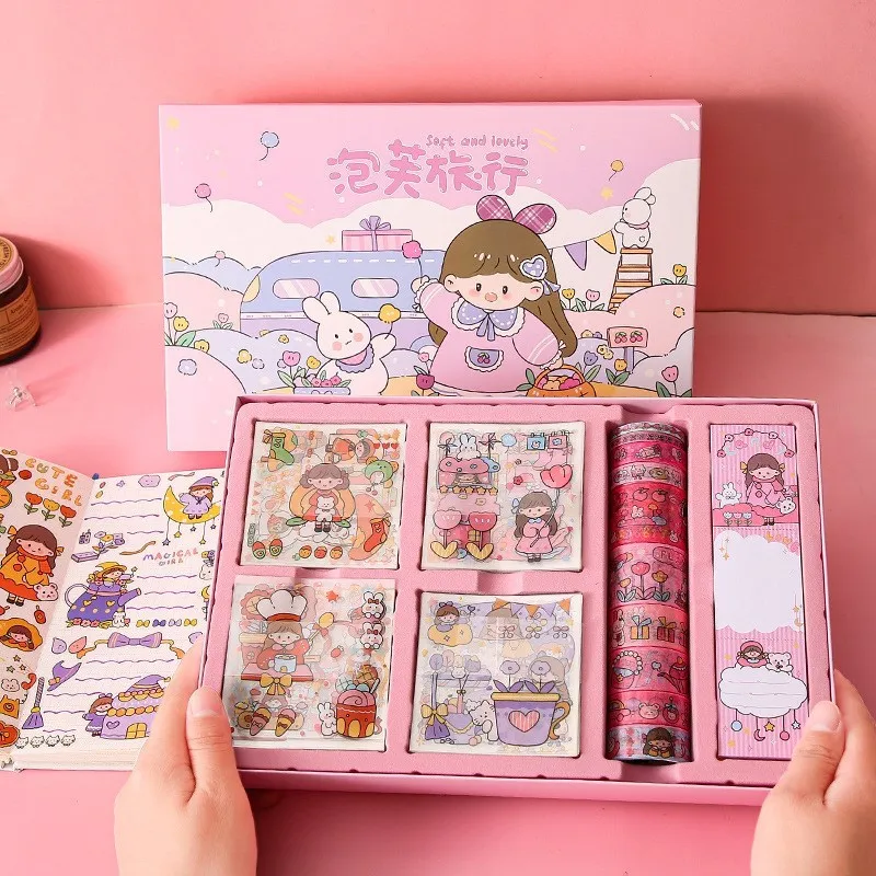 

Набор милых наклеек 20 шт., милые Васи-ленты для скрапбукинга, канцелярские принадлежности, бумажные материалы для украшения журнала, книг