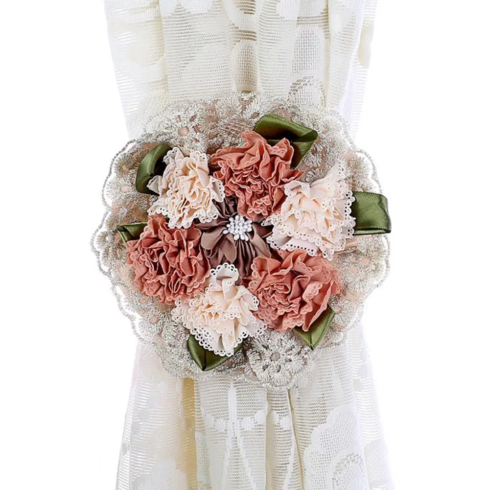 

Pretty Curtain Rope Tie Rope Universal Nice Looking Curtain Drapery Bandage Holder Curtain Ties Curtain Tieback 2Pcs