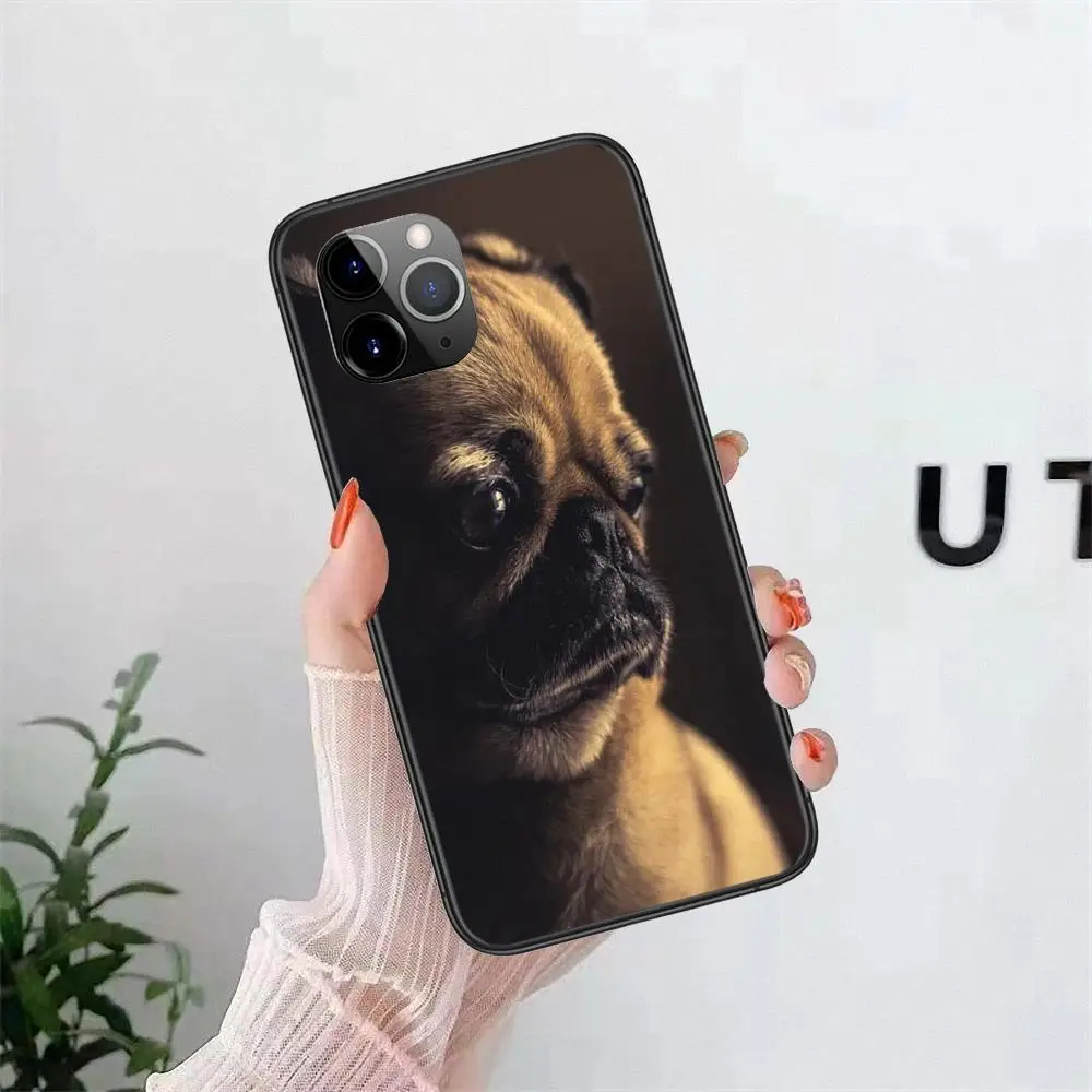 Black Waterproof Luxury Prime 3D Back Brown White Puppy Dog Mall For Galaxy J1 J2 J3 J4 J5 J6 J7 2017 2018 Duo Max mini Nxt images - 6