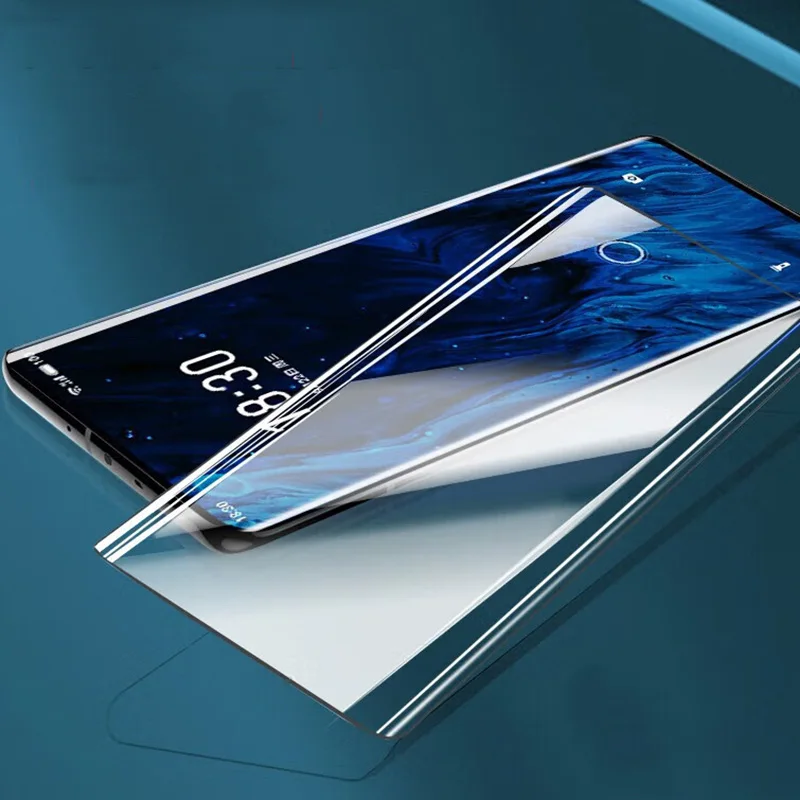 

For Meizu 18 18s Pro UV Liquid Tempered Glass Screen Protector for Meizu 18sPro 18pro 3D Full Glue UV Glass Protective Glass