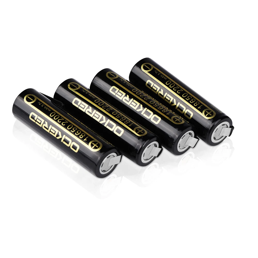 Ockered 10PCS/Lot New Original 18650 2200mAh Battery HG2 3.7V Discharge 20A Dedicated for Hg2 Batteries + DIY Nickel Sheet | Электроника