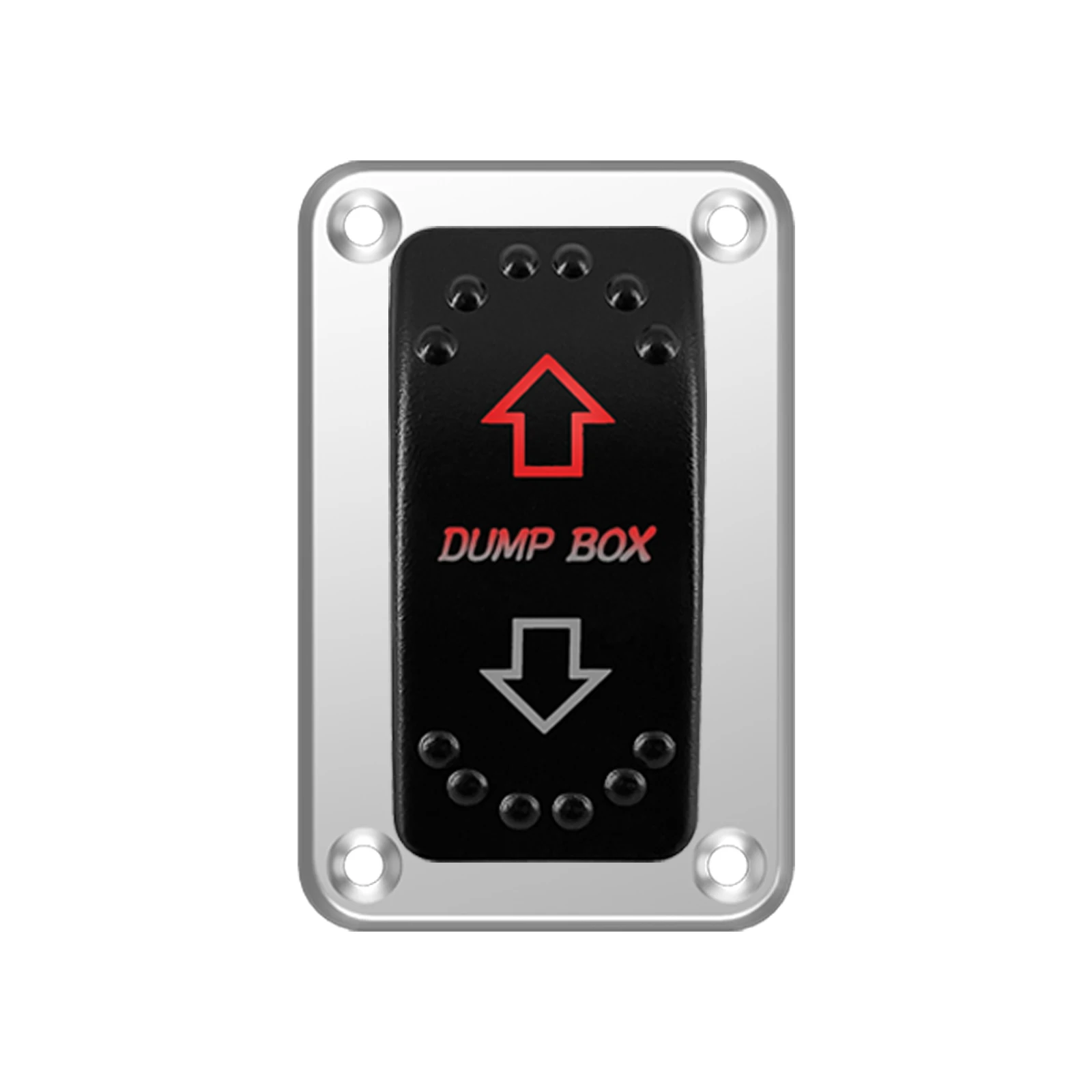 

3-полосная мгновенная клавишная лебедка/Самосвал/вверх и вниз DPDT светодиодный автоматический сброс 12 В/24 В комплект панели приборной панели для лодки автомобиля грузовика крана