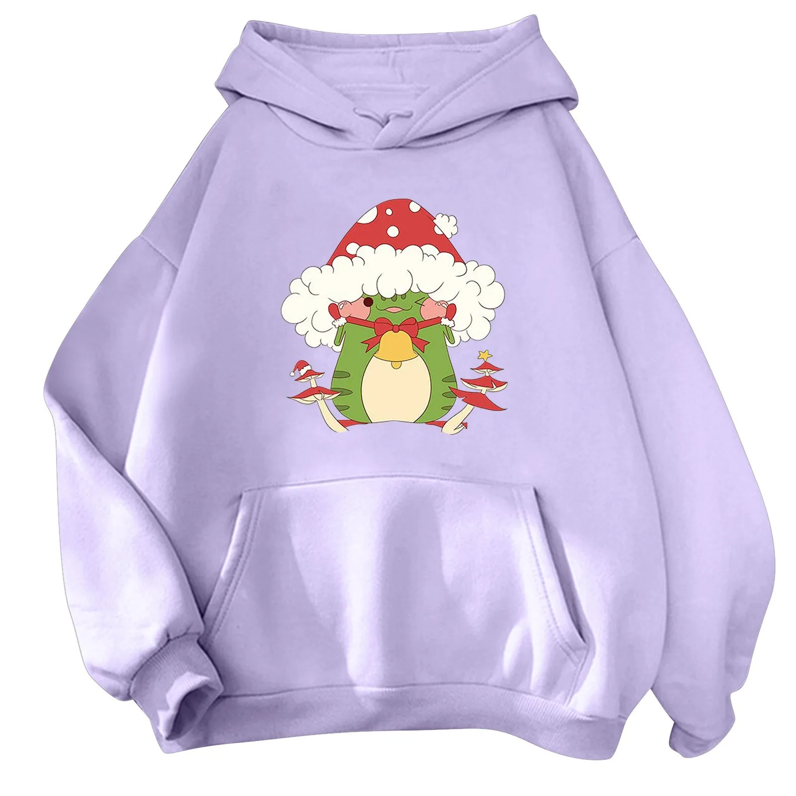 

Athletic Jacket Womens Cute Frog Mushroom Print Sweatshirt Sweatshirt For Teen Hoodie Hoodie under 10