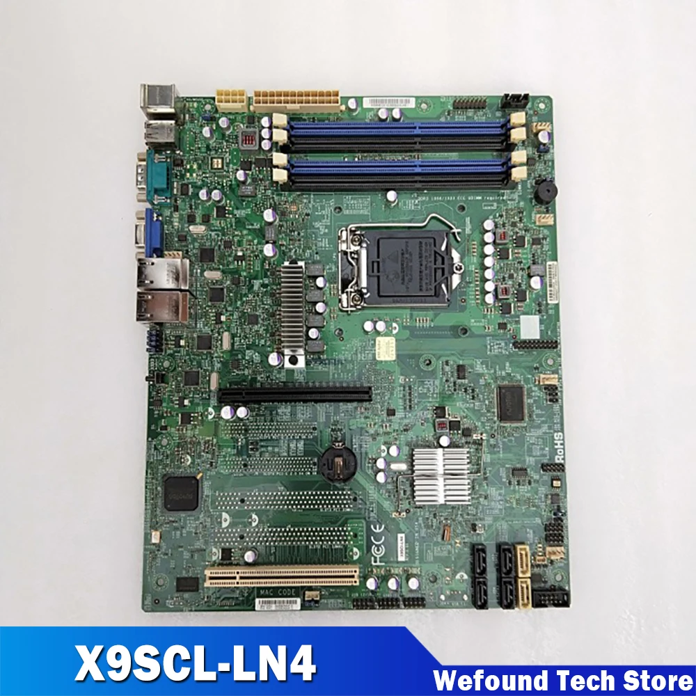 Материнская плата для Supermicro Servr поддерживает Xeon E3-1200/Core i3, поддерживает чипсет Pure ECC RAM C202, 1155 контактов
