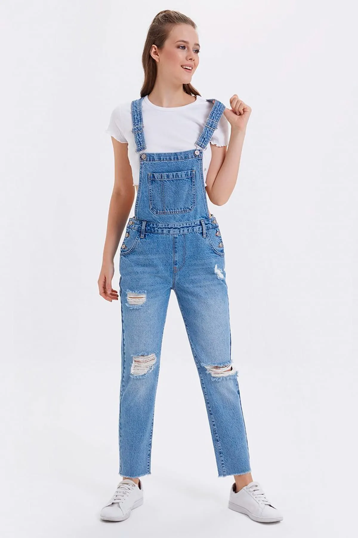 

Женский комбинезон, Модный повседневный Свободный комбинезон без рукавов, мешковатые брюки, комбинезон, брюки, комбинезон, комбинезон