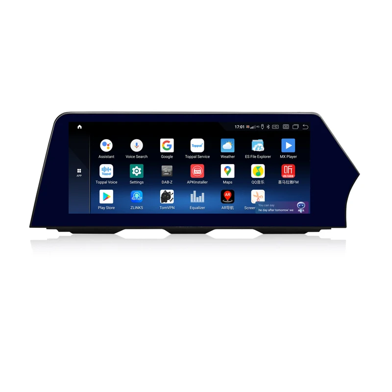 12 3-дюймовый беспроводной мультимедийный радиоприемник RHD Carplay Android 13 для BMW 5 серии