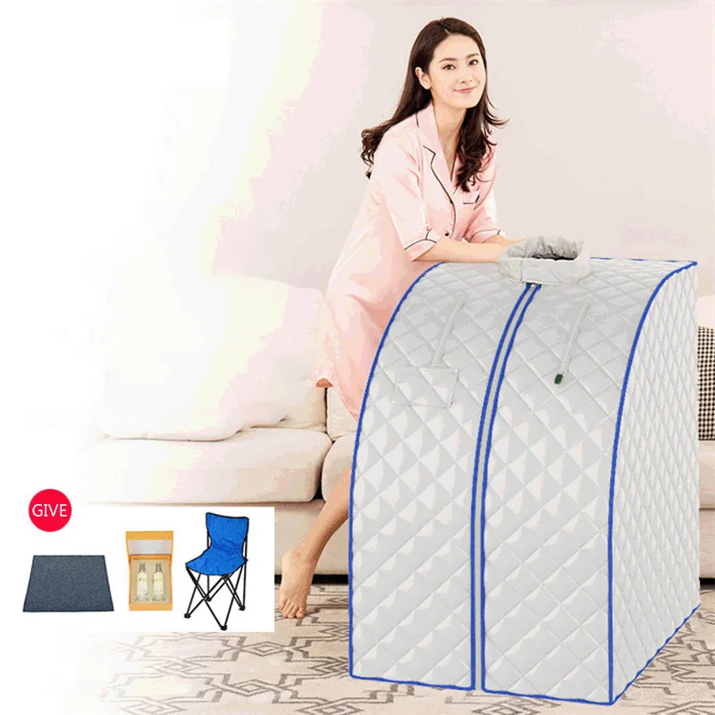 Household steaming box Folding Portable sauna Far Infrared dry room Sauna with remote control 6067