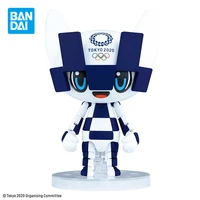bandai original tokyo model anime figure full action plamodel miraitowa action figures collectible ornaments toys gifts for kids