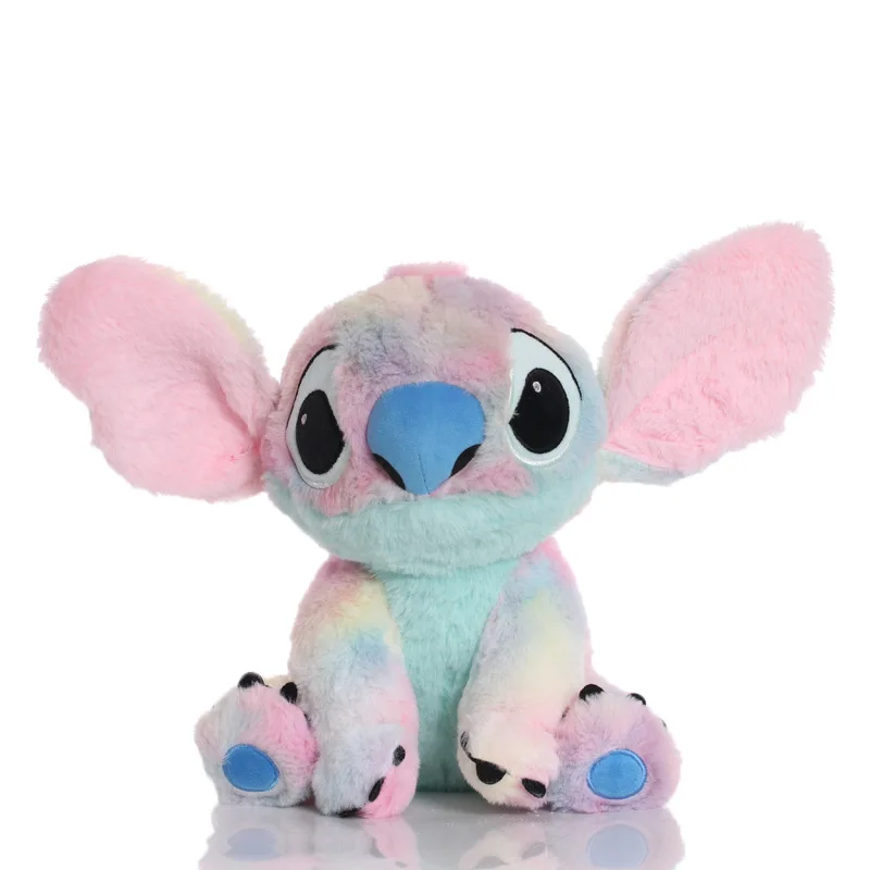 

30cm Disney Lilo and Stitch Pink Stuffed Toys Kawaii Anime Plushie Creative Soft Stich Dolls Plush Toys for Children Kids Gift