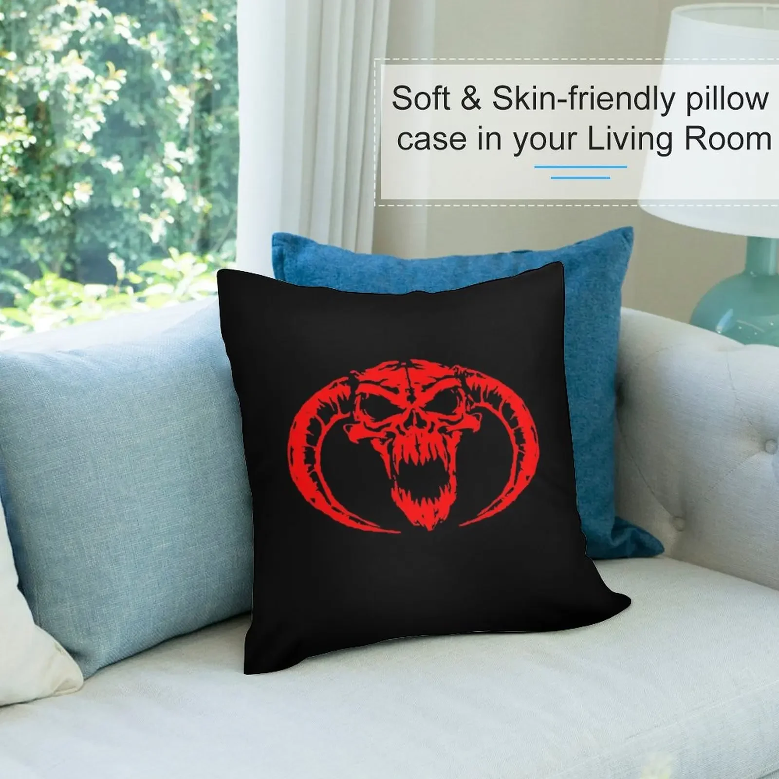 DragonBorn черно-красная декоративная подушка Чехлы для дивана Рождественские